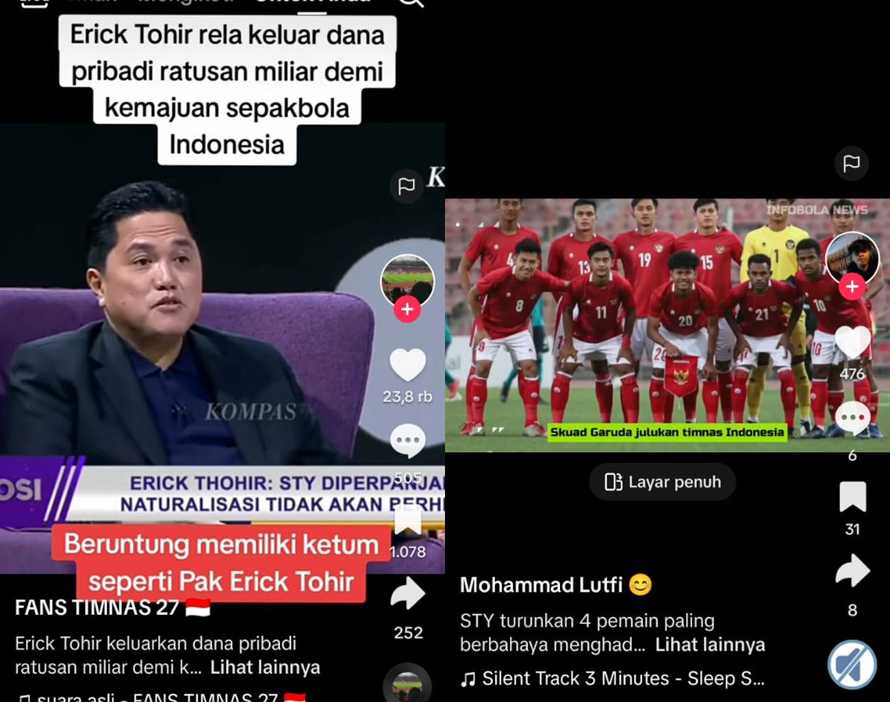 Ketua Pssi Erick Thohir Buat Pengakuan Mengejutkan Demi Timnas