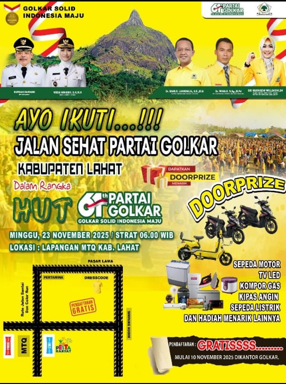 Jalan Sehat Partai Golkar Jalan Sehat Partai Golkar