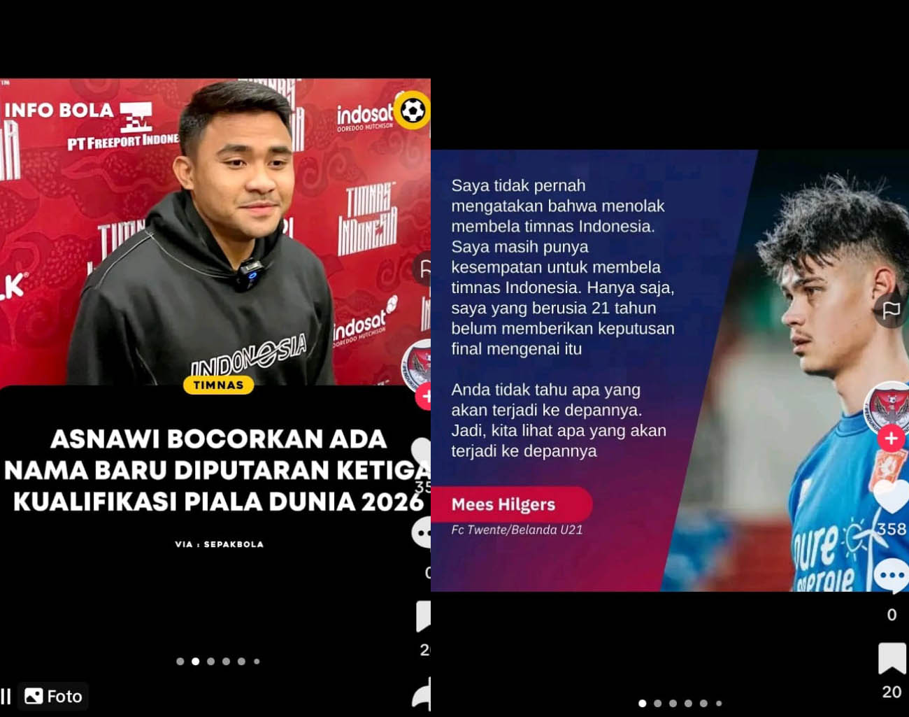 Jawaban Mees Hilgers Dapat Tawaran Gabung Indonesia, Pemain FC Twente, Ronde 3 Kualifikasi Piala Dunia 2026