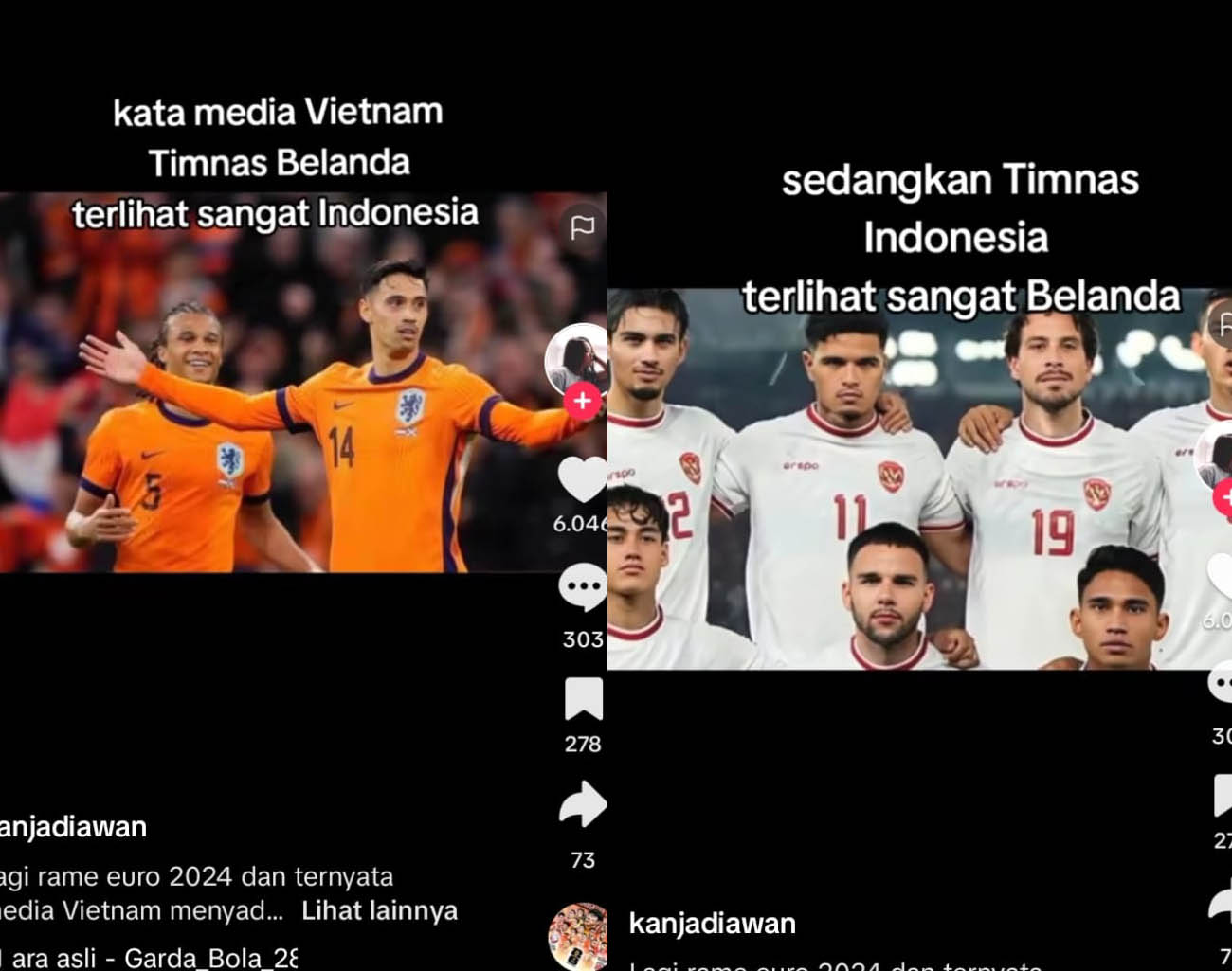 Timnas Belanda Mirip Indonesia, Timnas Indonesia Mirip Belanda, Euro ...