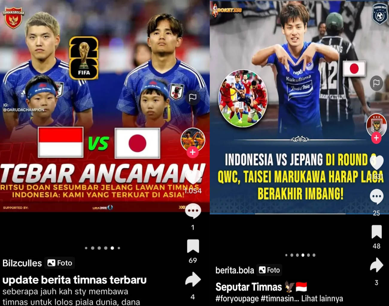 Indonesia-Jepang Rebutan Terkuat, Ritsu Doan, Pemain Keturunan, Kualifikasi Piala Dunia 2026