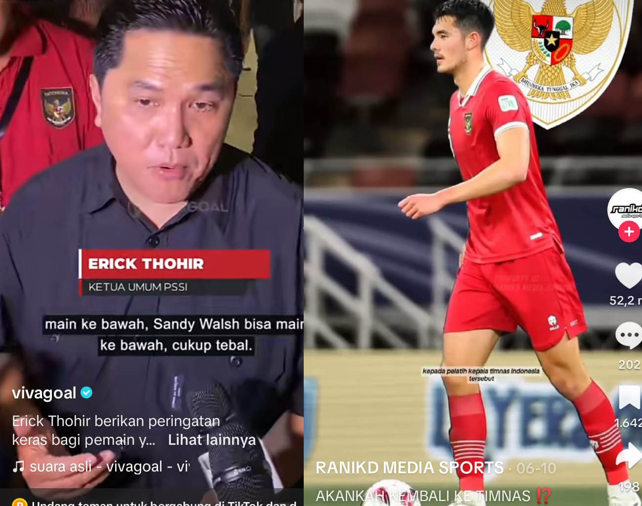 Erick Thohir Buka Peluang Elkan Baggott, Gabung Timnas Indonesia, Kualifikasi Piala Dunia 2026