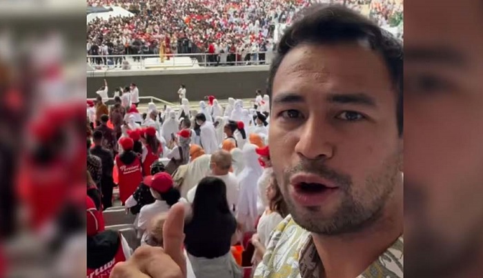 Raffi Ahmad Diserang Netizen Gara-gara Jadi Penyelenggara Kumpul Relawan Jokowi di GBK 
