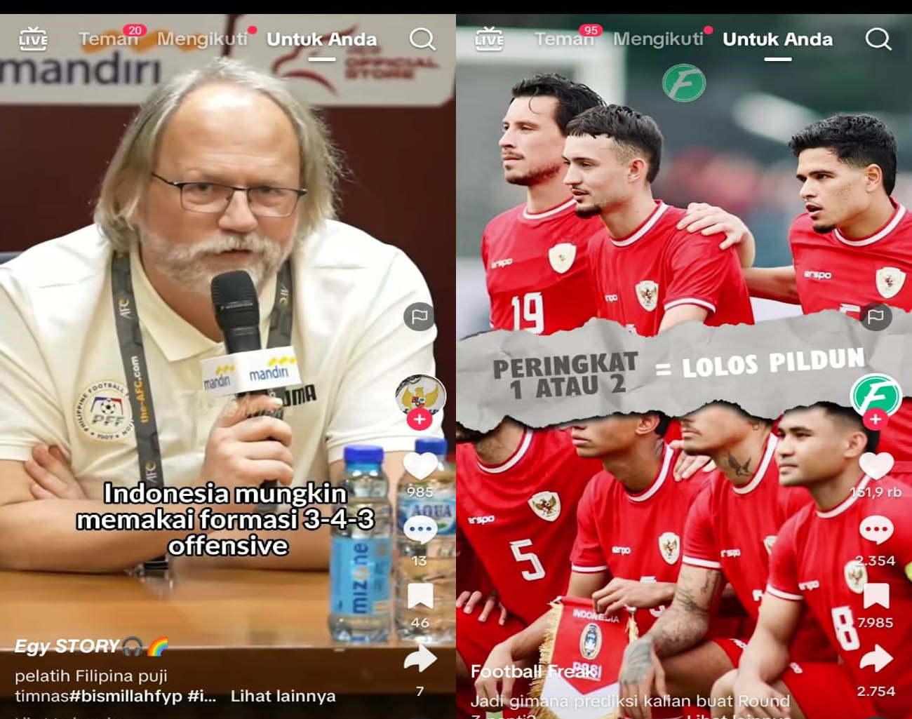 Tom Saintfiet Sebut Indonesia Berpeluang Juara Piala Dunia 2026, Pelatih Filipina Gagal Bantu Vietnam