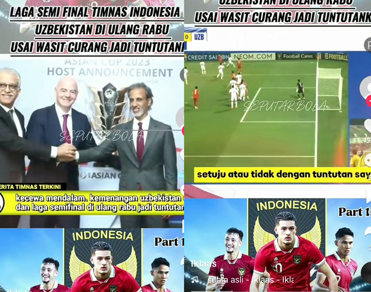 AFC Diam, Protes PSSI Belum Dijawab, Tidak Ada Tanding Ulang Uzbekistan vs Indonesia Piala Asia U-23 2024