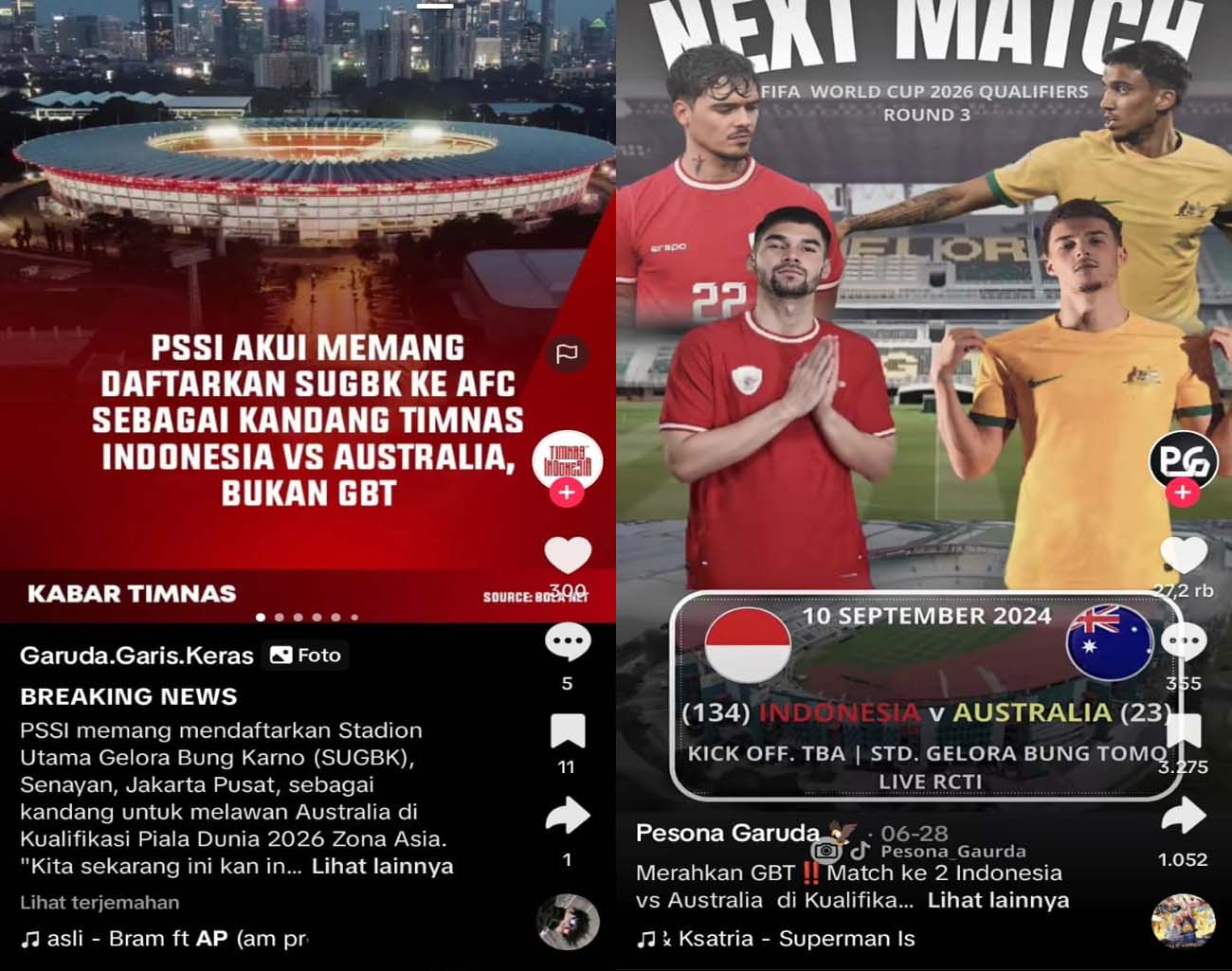 Penjelasan PSSI, Australia Duluan Umumkan Stadion GBK, AFC, Kualifikasi Piala Dunia 2026