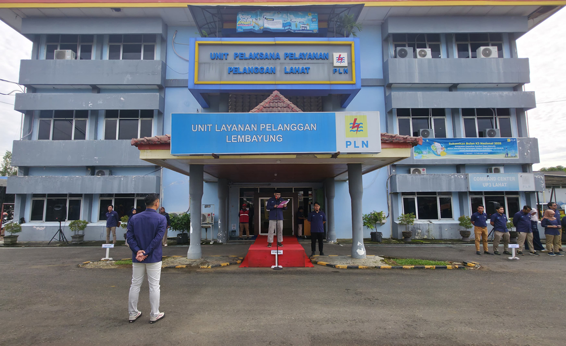 PLN UP3 Lahat Peringati Hari Kebangkitan Nasional ke-117 dengan Upacara Khidmat
