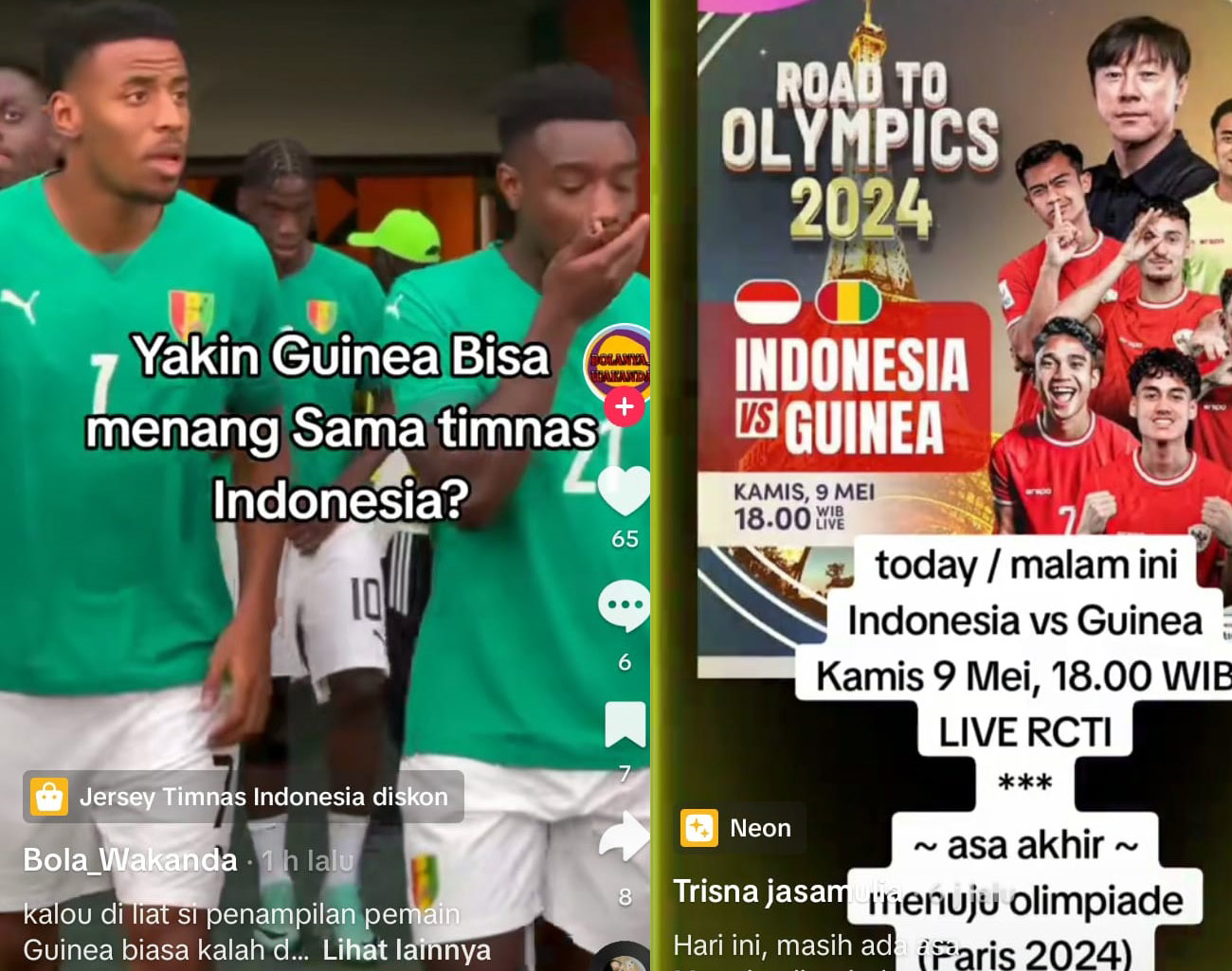 Penggemar Sepak Bola Doakan Indonesia Lolos Olimpiade Prancis 2024
