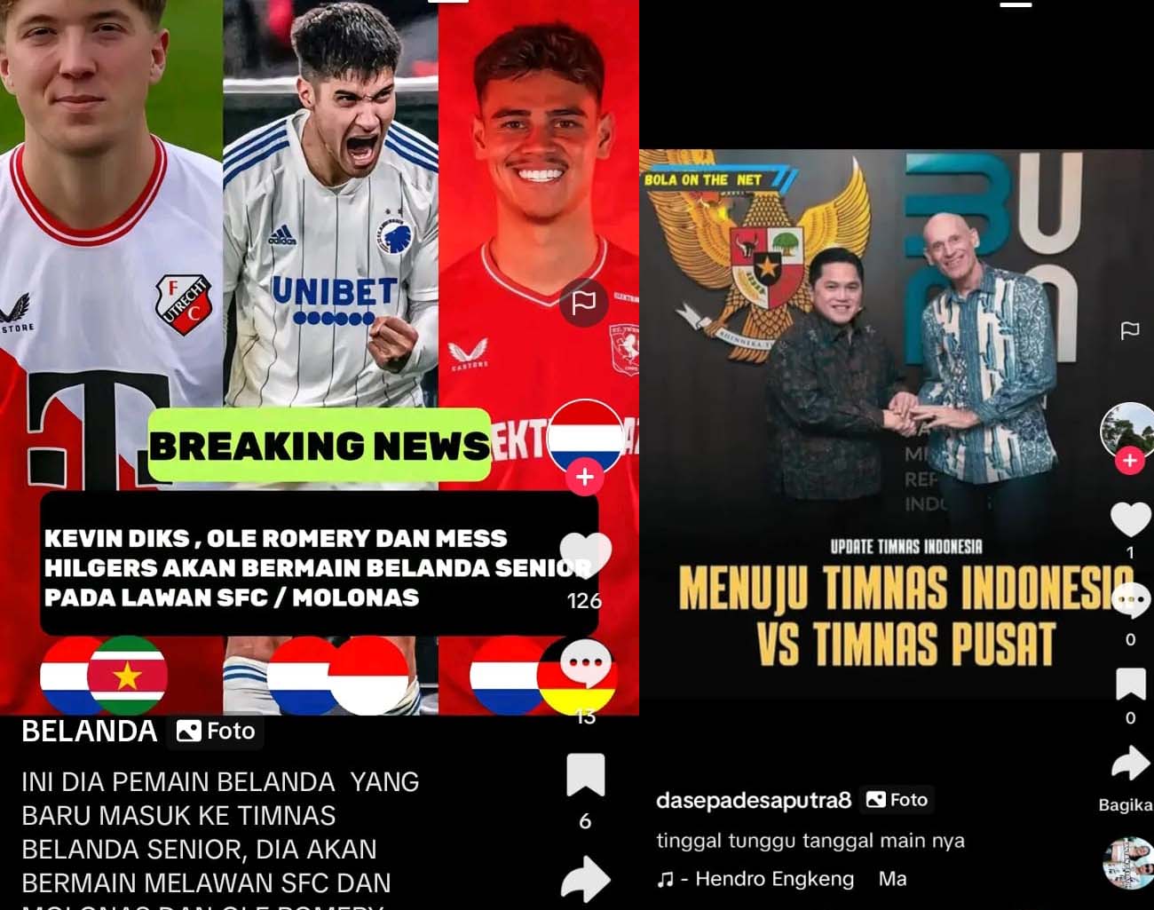 Belanda Tarik Pemain Incaran Indonesia, Ole Romeny-Kevin Diks-Mees Hilgers, Kualifikasi Piala Dunia 2026