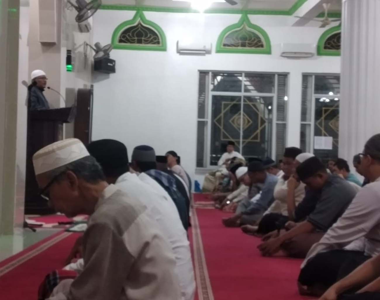 Keluarga Besar Muhammadiyah Lahat Menggelar Sholat Tarawih Malam Pertama Ahad 10 Maret 2024