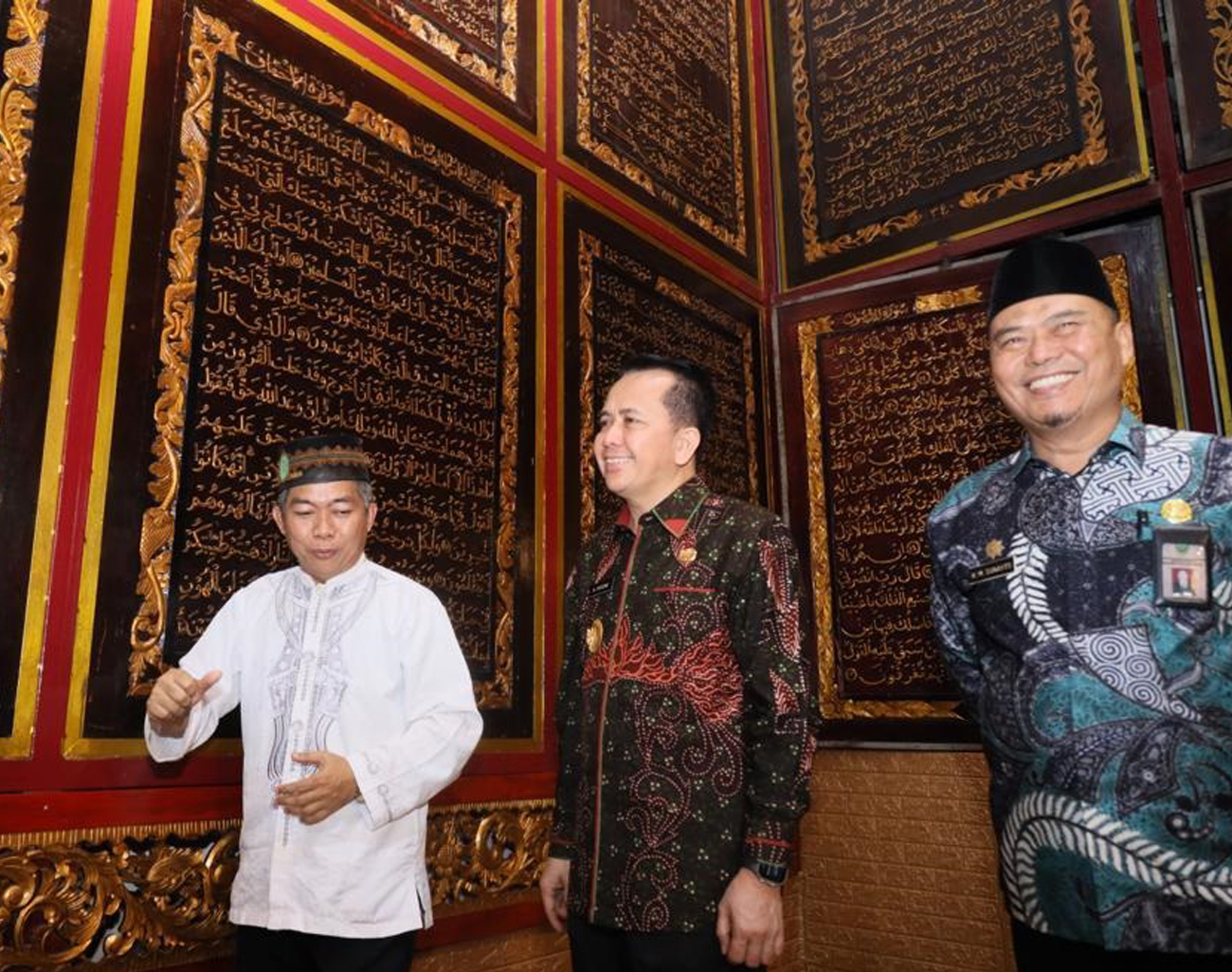 Wisata Religi Sumsel, Pj Gubernur Sumsel Agus Fatoni Kunjungi Bayt Al-Qur’an Al-Akbar Gandus Palembang