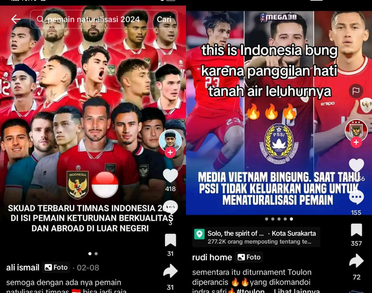 Negara Tetangga Bingung Indonesia Naturalisasi Pemain Keturunan Tidak Keluar Uang, Piala Asia dan Piala Dunia 