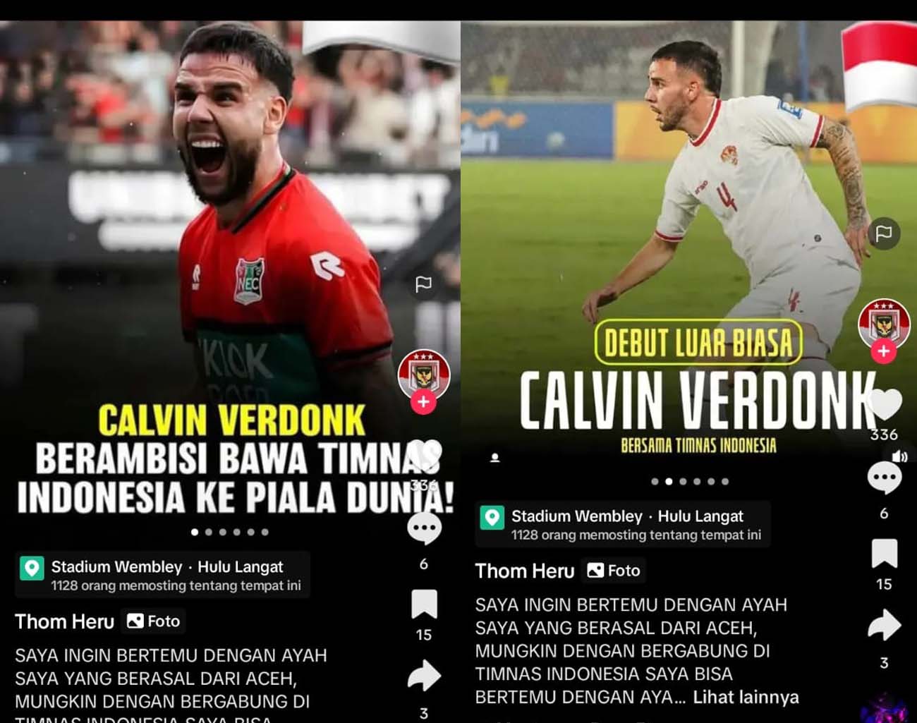 Ambisi Calvin Verdonk, Pemain Keturunan Aceh, Bawa Indonesia Lolos Pildun, Kualifikasi Piala Dunia 2026