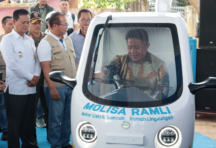 Gunakan Kendaraan Listrik, Bank Sampah Mobile Prabumulih Makin Produktif Ubah Sampah Jadi Nilai Ekonomi