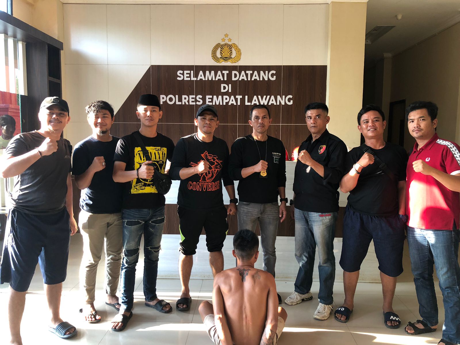 Akhirnya Suami Yang Tegah Menghabisi Istrinya Diringkus Team Elang Polres Empat Lawang