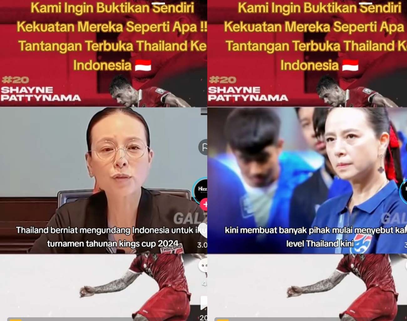 Tantangan Terbuka Madam Pang, Indonesia vs Thailand, Kings Cup 2024, Kualifikasi Piala Dunia 2026