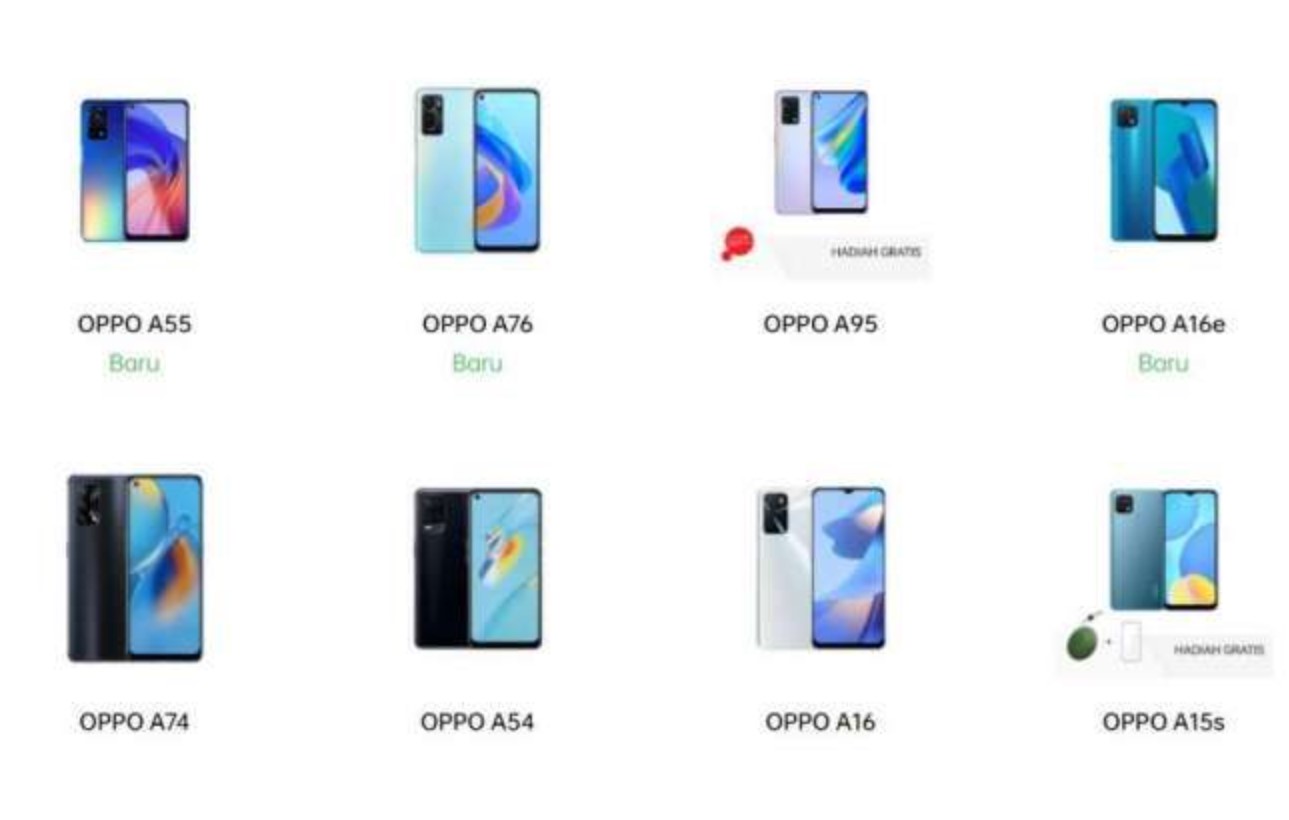 Harga Mulai Rp 1 Jutaan, Simak Update Terbaru Harga HP OPPO Terbaik Bulan Mei Tahun 2024