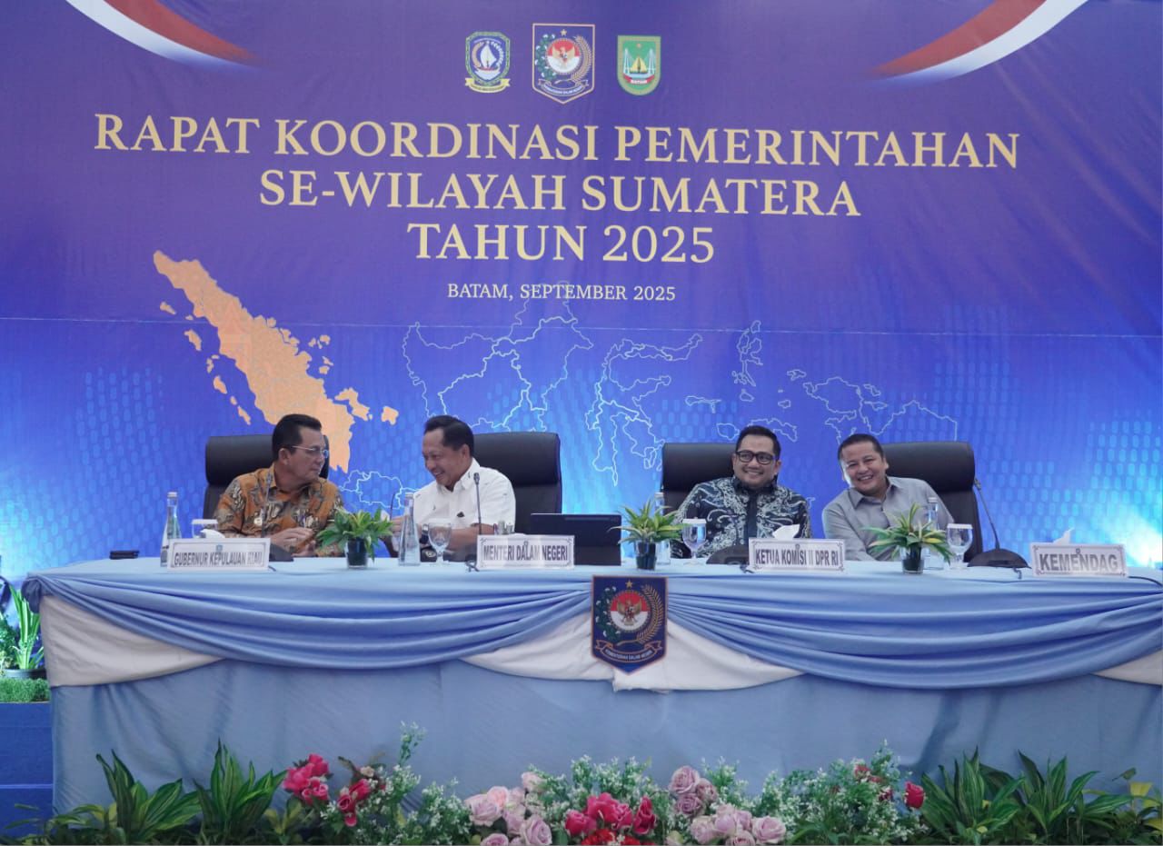 Rakor Pemerintahan se-Sumatera Bahas Kamtibmas dan Arahan untuk Kepala Daerah