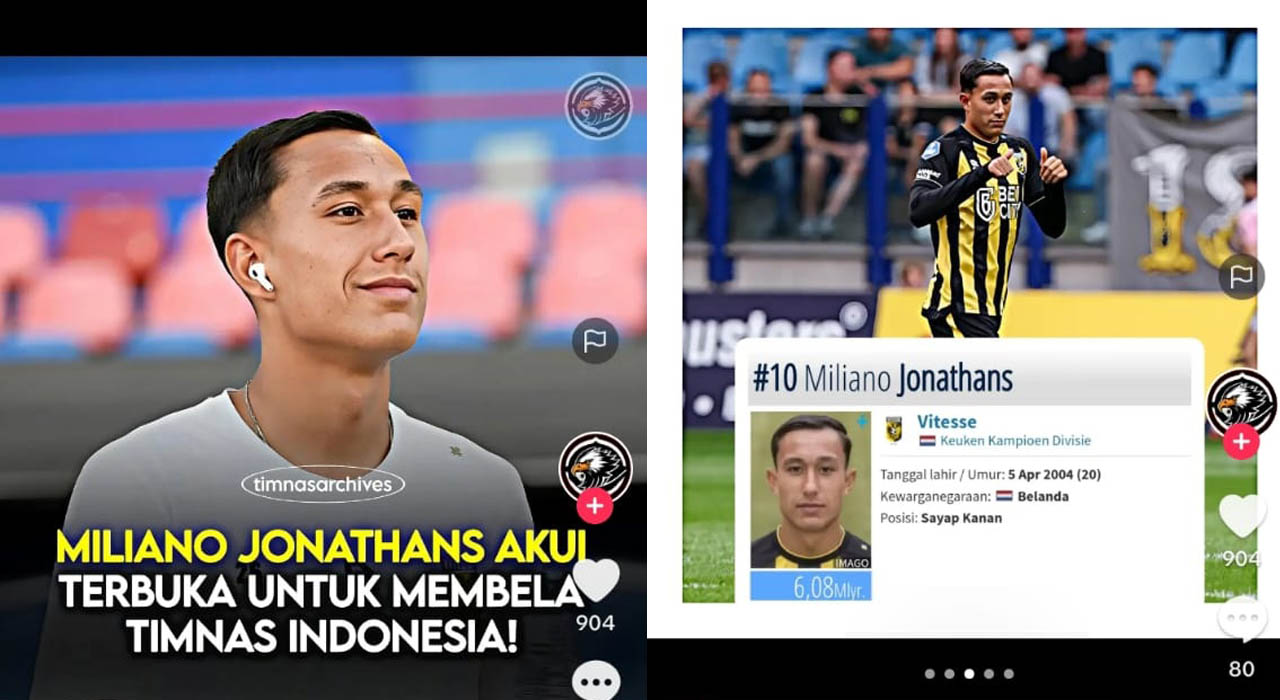 Kelebihan Miliano Jonathans, Gelandang Serang Siap Gabung Indonesia, Kualifikasi Piala Dunia 2026