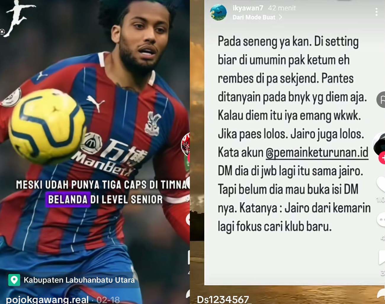 Maarten Paes Berhasil, Erick Thohir Lirik Jairo Riedewald, Pemain Rambut Gimbal, Kualifikasi Piala Dunia 2026