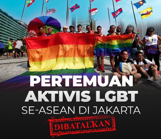 Banyak Penolakan Penyelenggara Batalkan Pertemuan Komunitas LGBT se-Asean di Jakarta