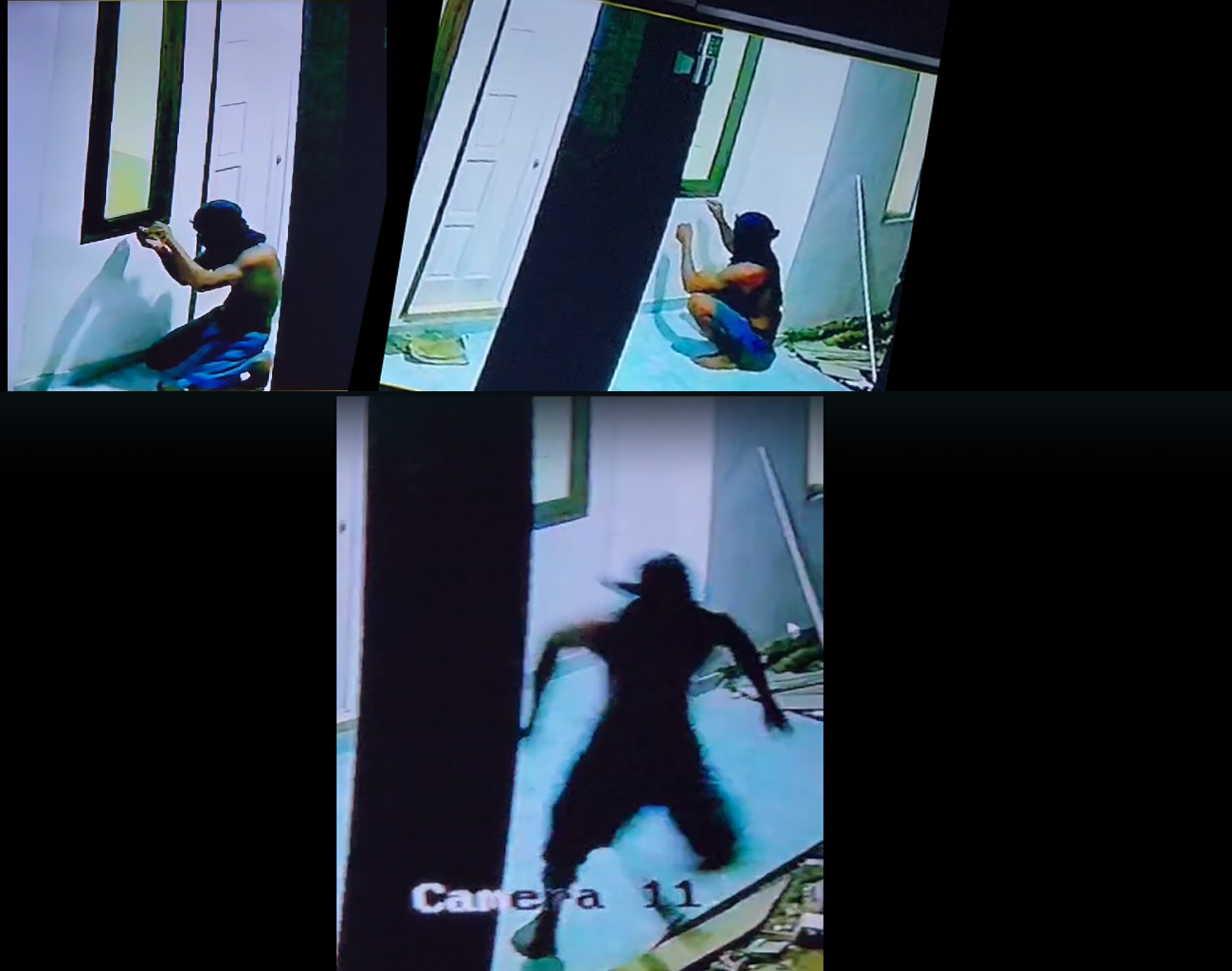 Pelaku Pencurian Terekam Kamera CCTV Rumah Warga Coba Congkel Pintu dari Depan