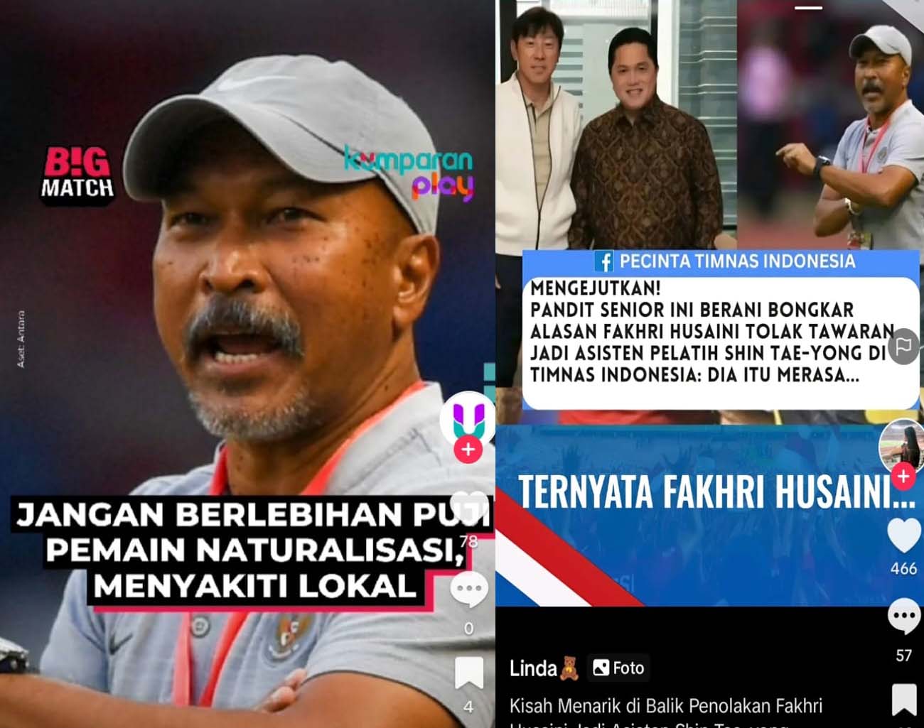 Fakhri Husaini Duri Dalam Daging, Tolak Asisten Pelatih Shin Tae Young, Kualifikasi Piala Dunia 2026