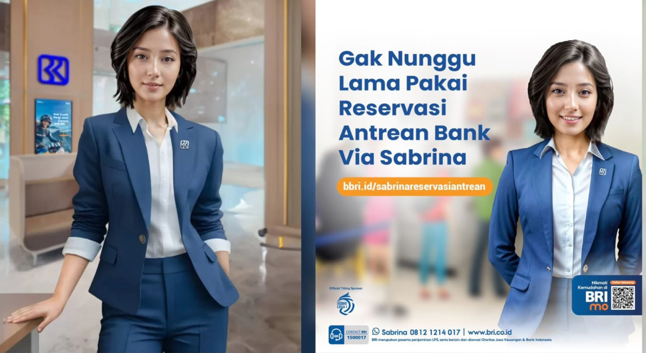 Bank Rakyat Indonesia (BRI), Tidak Tunggu Lama, Pakai Reservasi Antrean Bank BRI via Sabrina