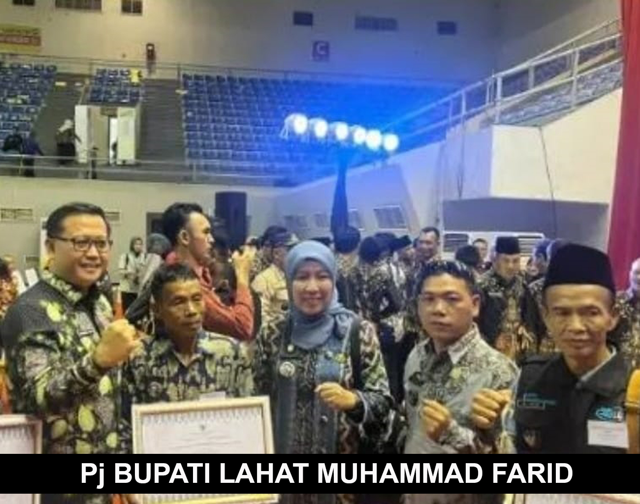 Pj Bupati Lahat Muhammad Farid Hadiri Rakor Pencegahan Stunting Bersama Pj Gubernur Sumsel Agus Fatoni