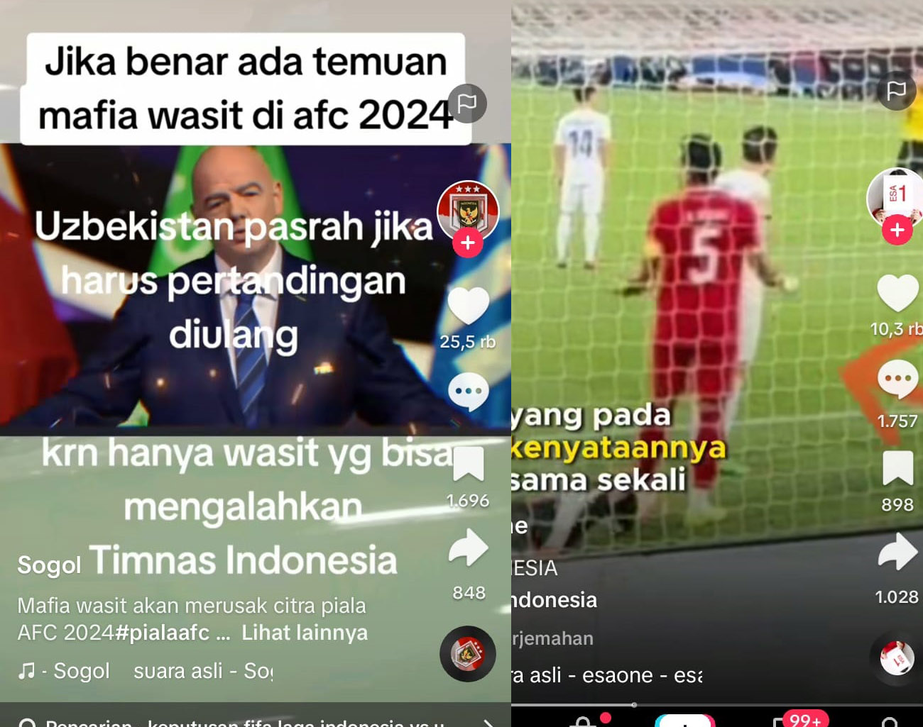 FIFA Diam diam Selidiki Mafia Wasit Pertandingan Semifinal Piala Asia U-23 2024 Indonesia vs Uzbekistan