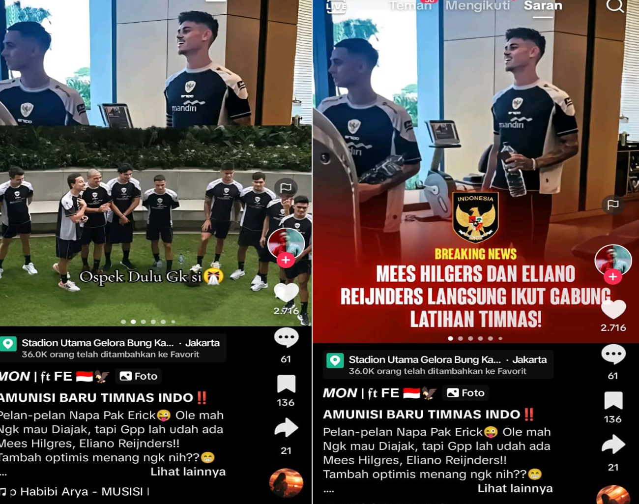 Ospek 2 Pemain Baru, Mees Hilgers-Eliano Reijnders, Kualifikasi Piala Dunia 2026