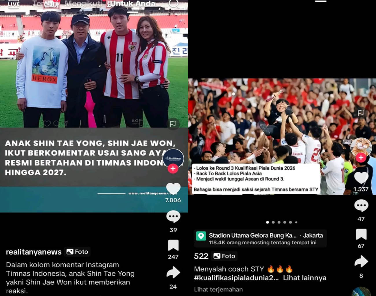 Ungkapan Anak Shin Tae Young, Shin Jae Won, Ayahnya Bertahan di Indonesia, Kualifikasi Piala Dunia 2026