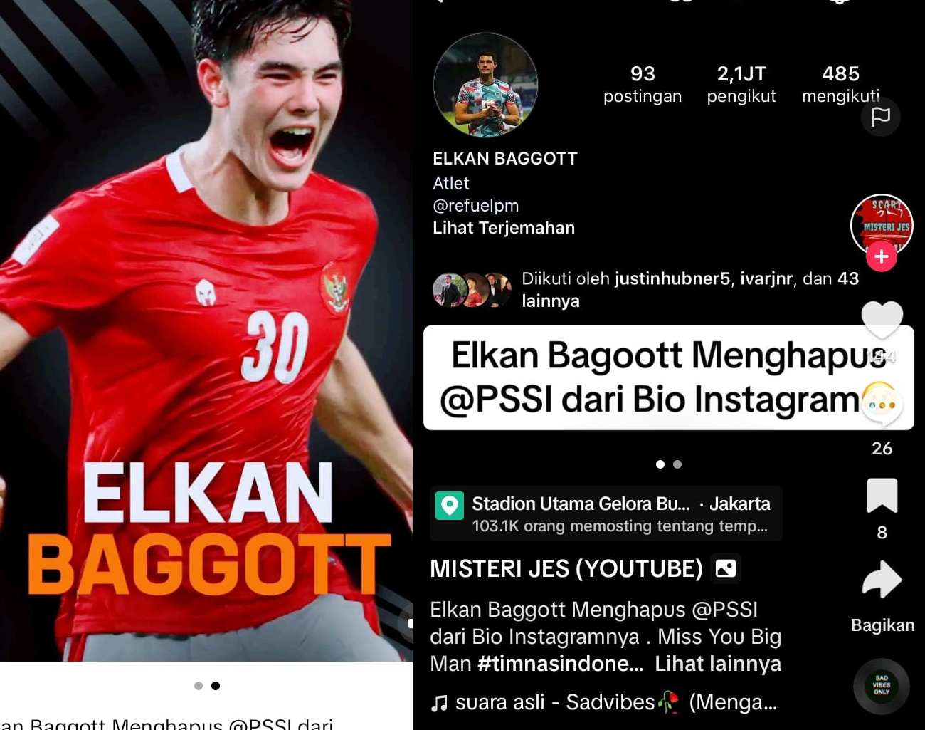 Elkan Baggott Melawan, Tidak Penuhi Panggilan Shin Tae Young, Hapus @PSSI di Bio Istragram, Piala Dunia 2026