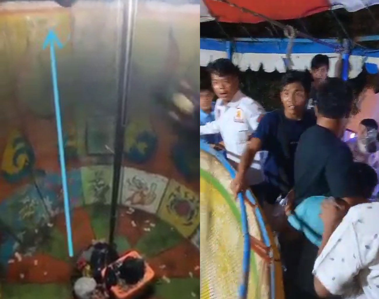 Waduh, Roda Maut Makan Korban, Salah Satu Permainan Pasar Malam di Lapangan Eks MTQ Lahat