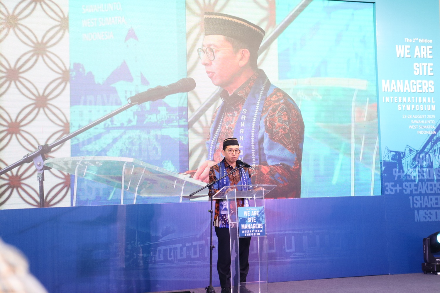 Bukit Asam Fasilitasi Hotel Saka Ombilin untuk Simposium Internasional Site Manager di Sawahlunto