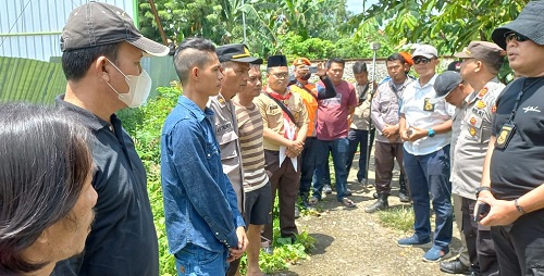 Tim Polda Sumsel Ukur Tanah PT KAI, Sengketa Tanah dengan Warga Tanjung Telang Merapi Barat