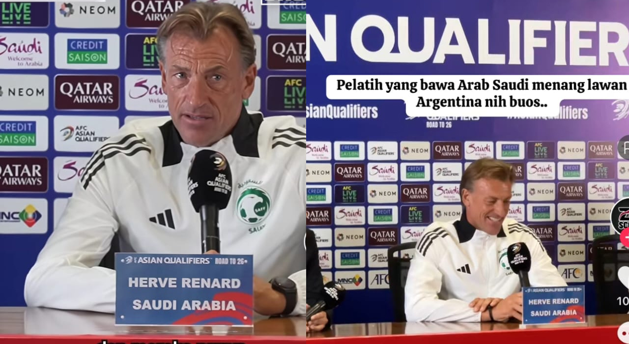 Ungkapan Herve Renard, Arab Saudi Kalah Indonesia, Seperti Roberto Mancini, Kualifikasi Piala Dunia 2026