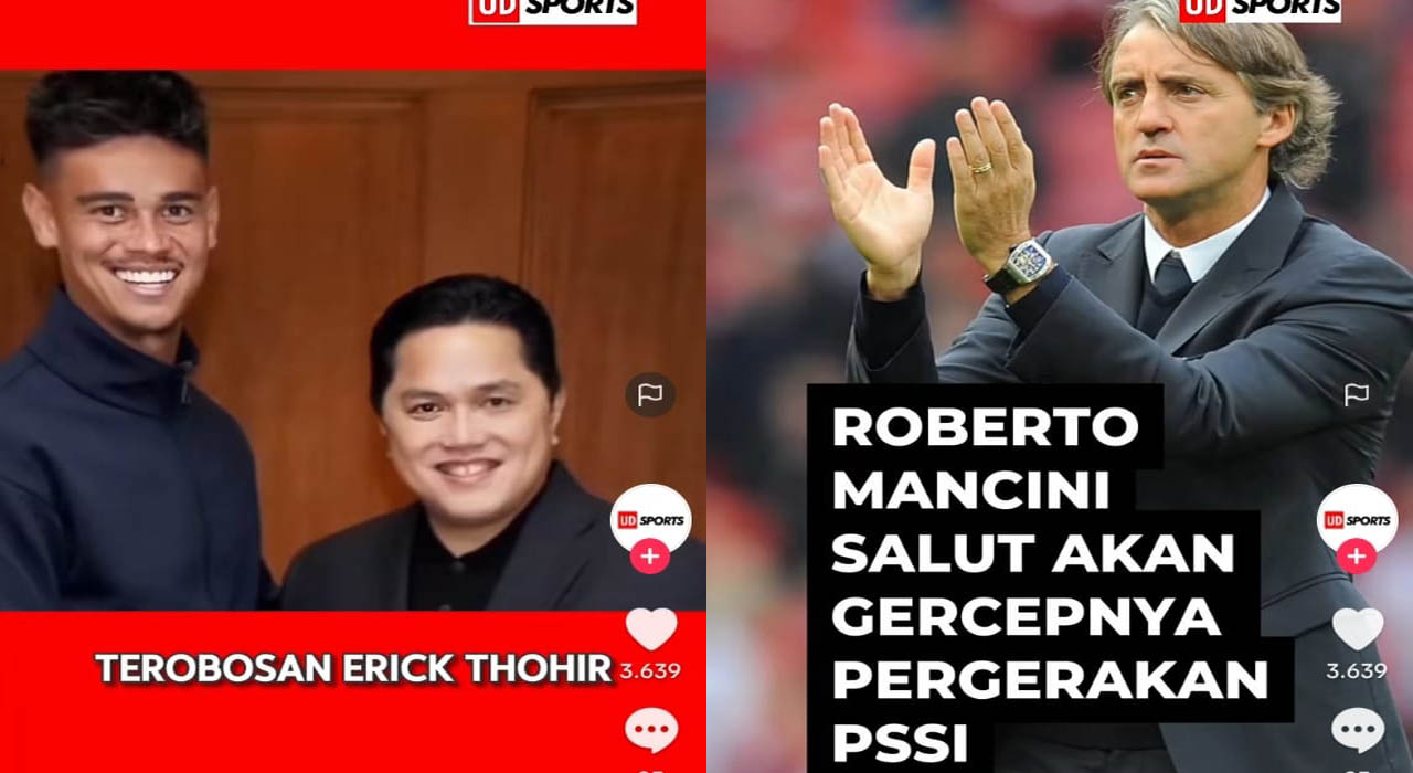 Pujian Roberto Mancini kepada PSSI, Salut Teroboson Erick Thohir, Kualifikasi Piala Dunia 2026