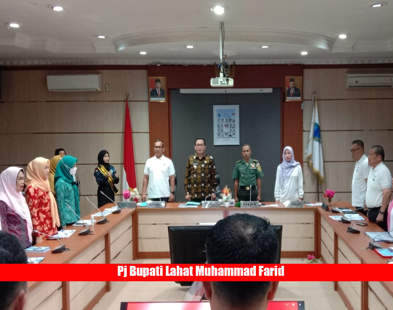 Pj Bupati Lahat Muhammad Farid Membuka Rapat Koordinasi Gugus Tugas Kabupaten Layak Anak 2024, Sampaikan ini