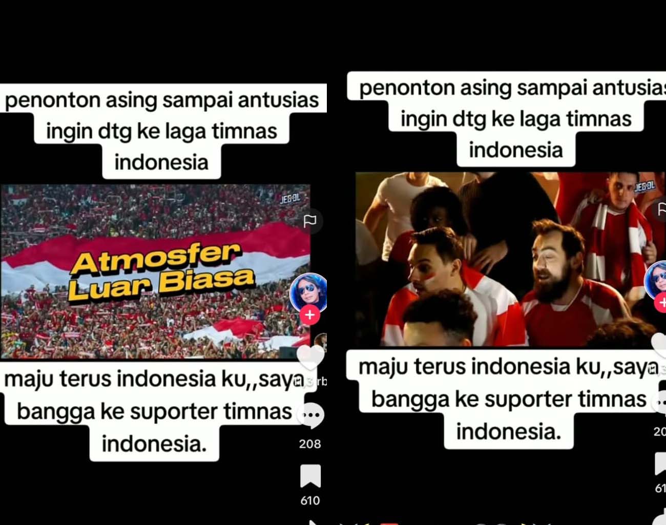 Supporter Asing Gabung Indonesia, Dukung Kalahkan Arab Saudi, Kualifikasi Piala Dunia 2026