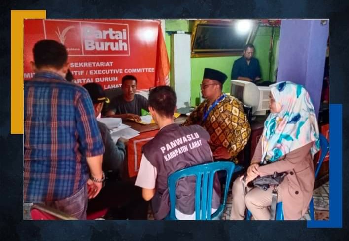 Bawaslu Lakukan Pengawasan Verifikasi Faktual Oleh KPU  