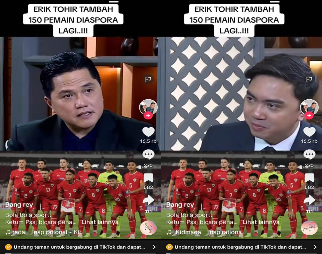 Erick Thohir Serius, Siap Rekrut 150 Pemain Keturunan Indonesia, Ronde 3 Kualifikasi Piala Dunia 2026