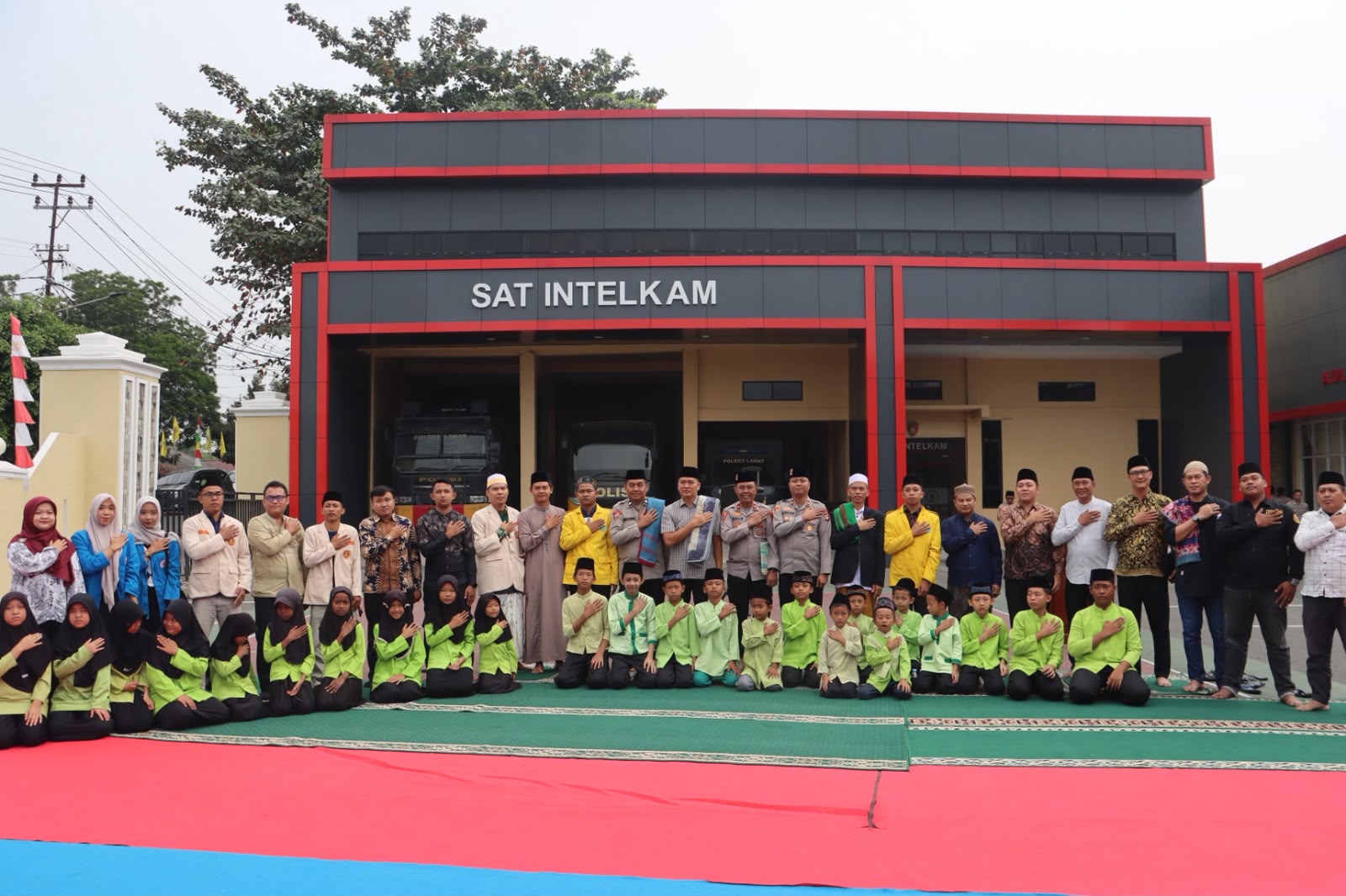 Polres Lahat Gelar Sholat Istisqa, Ajak Masyarakat Berdoa dan Waspada Karhutla