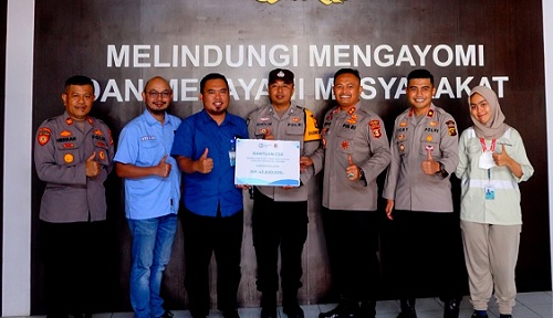 Sinergi Priamanaya Group dan Polres Lahat, Bantu Pembangunan Pondok Tahfidz “Bayyina”