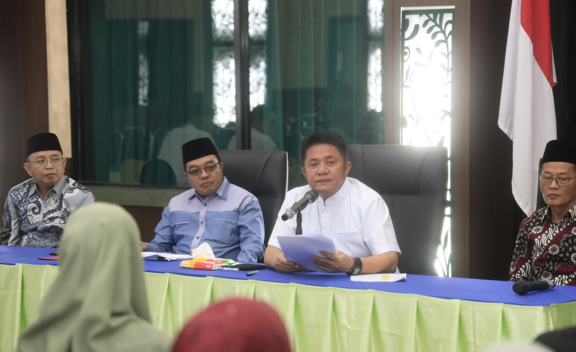 Gubernur Herman Deru Tinjau Persiapan Keberangkatan JCH Sumsel di Asrama Haji