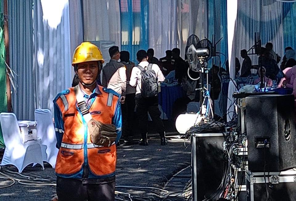 PLN UP3 Palembang Dukung Program Makan Bergizi Gratis Pasokan Listrik Andal pada Peresmian Dapur SPPG Polri