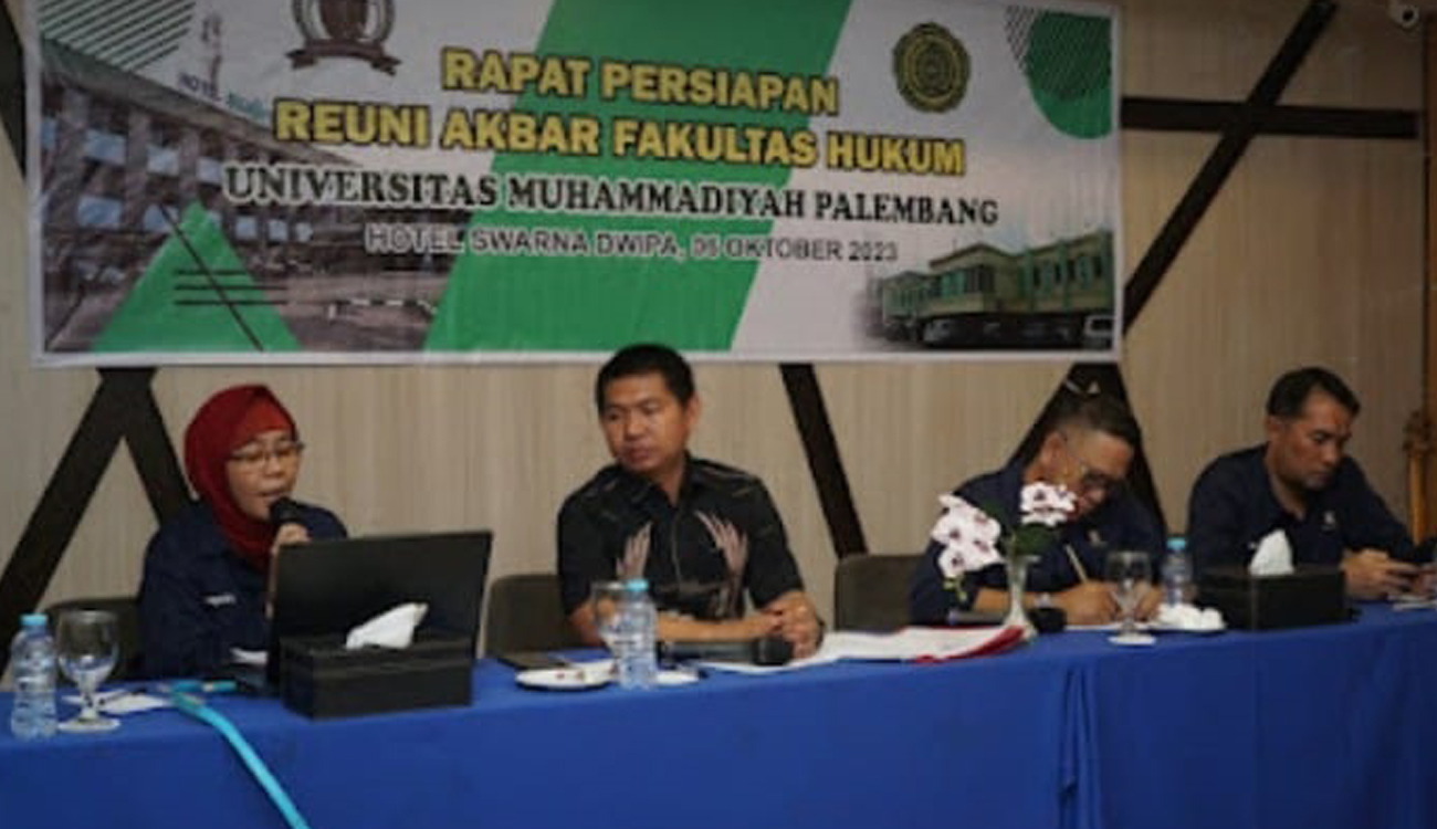 Alumni Fakultas Hukum Universitas Muhammadiyah Palembang akan Reuni Akbar