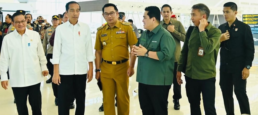 Presiden Jokowi Sangat Senang Melihat Geliat Bandara Kertajati