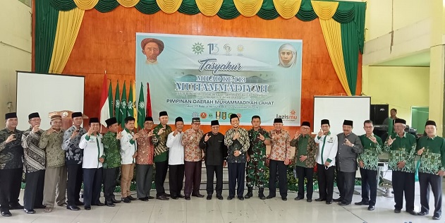 Tasyakur Milad Muhammadiyah ke 113 di Lahat, Muhammadiyah Merangkul Semua Lapisan Masyarakat
