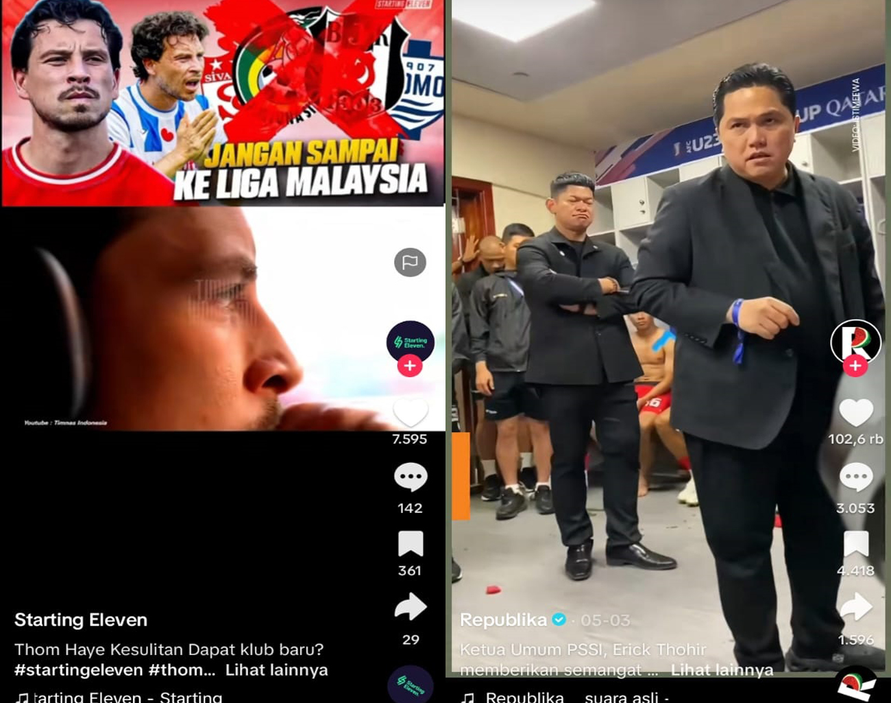 Warning Thom Haye, Segera Putuskan Punya Klub, Erick Thohir Pantau Pemain, Kualifikasi Piala Dunia 2026